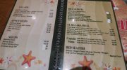 El Haka rybí restaurace v Hurghadě ceník (8.2018)  100 Kč=81 EGP